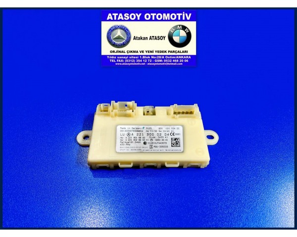 MERCEDES W221 KEYLESS GO BEYNİ A2219000204 A2219006803 A2219008202 2219000204 2219006803 2219008202 A2219018800 A2218700195 A 221 900 02 04 A 221 900 68 03 A 221 900 82 02 W221 KEYLESGO BEYNİ